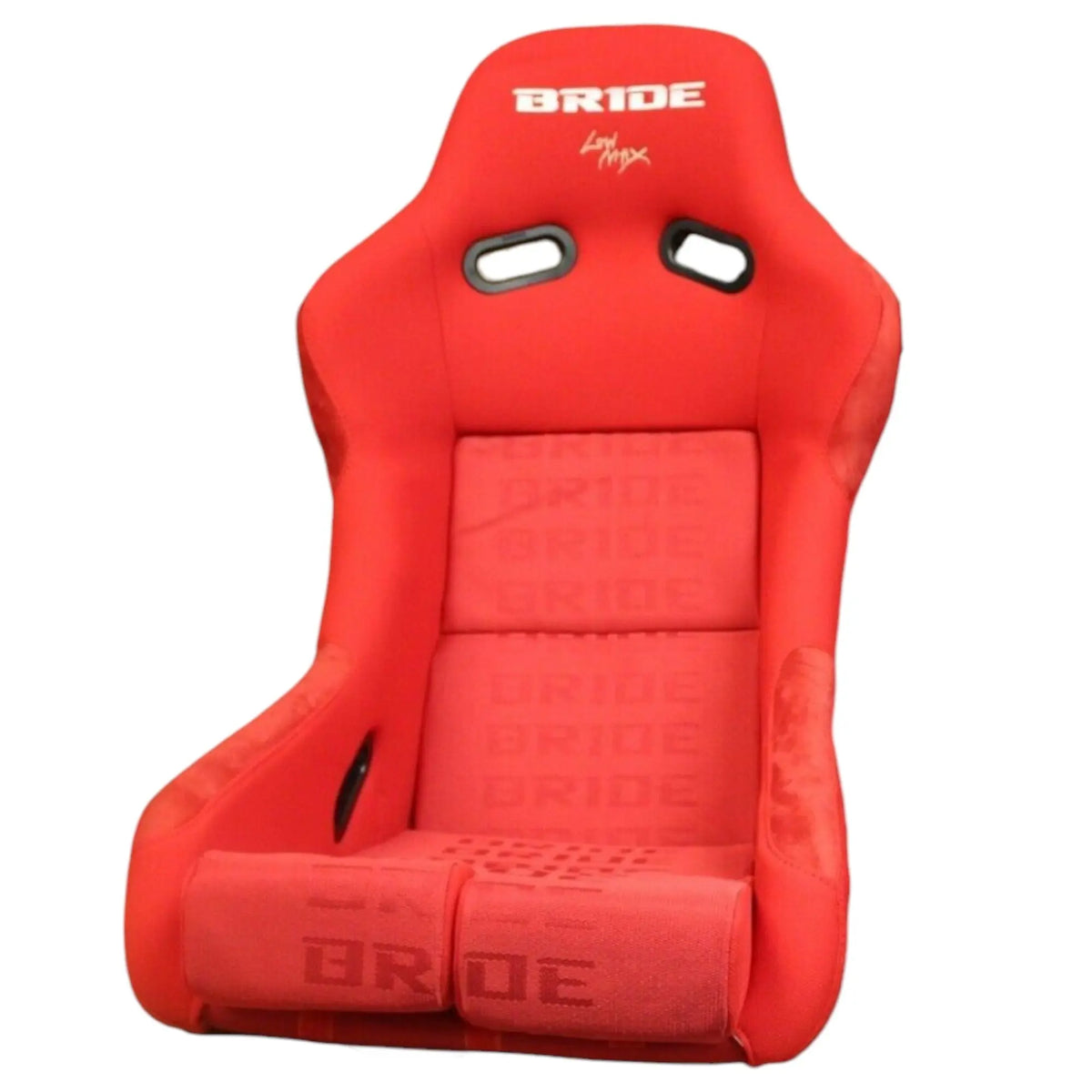 1x Bride VIOS III Reps Low Max Fixed Back Bucket Racing Seat RED