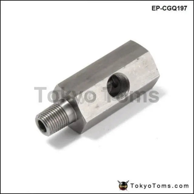 Capteur Pression Huile En T 1/8" BSPT/NPT - Acier Inoxydable - Adaptateur Ligne Huile Turbo Ou Jauge