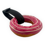 TOKYO TOM'S PINK GLAZE DONUT WITH SPRINKLE HANG RINGS
