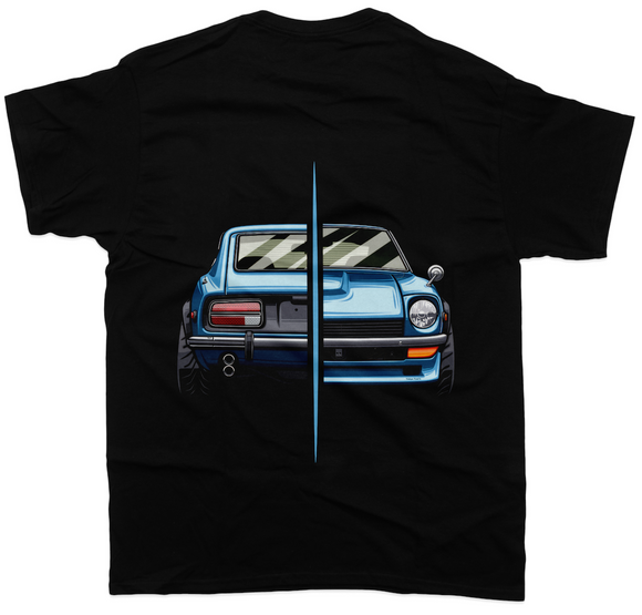 Nissan Fairlady Z - Blue - Unisex T-Shirt - Car Enthusiast - Drifting Drag JDM