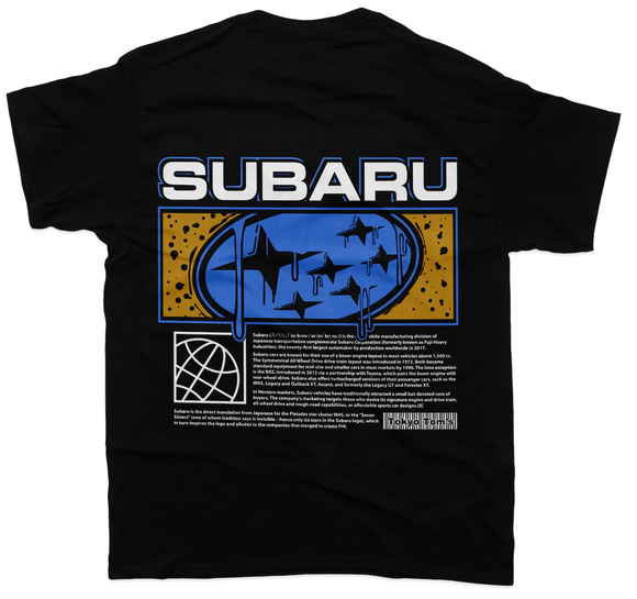 Subaru - Unisex T-Shirt - Car Enthusiast - Drifting Drag JDM