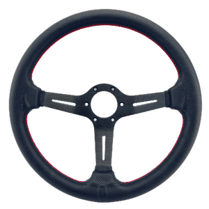 14" 350mm Black ND Style Steering Wheel [TokyoToms.com]