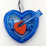JDM LED Strobe Love Heart (Blue)