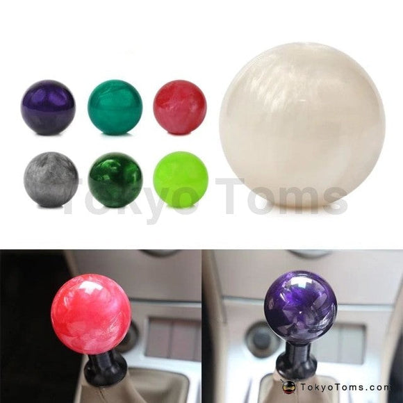 Marble Style Round Ball Gear Shift Knob [TokyoToms.com]