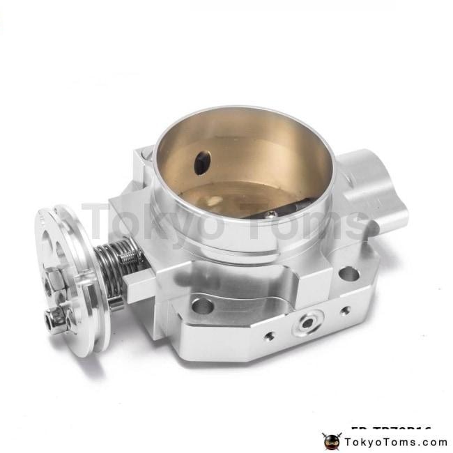 Aluminum Silver Intake Manifold 70Mm Throttle Body For Honda B16 B18 D16  F22 B20 D/B/H/F Eg Ek H22