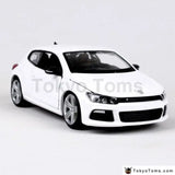 Bburago 1:24 Vw Scirocco R Diecast Model Car Metal Kids Toys Simulation For Gift Collection