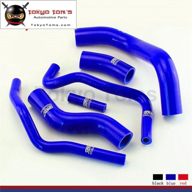 Silicone Coolant Radiator Hose Kit Fits For 2013 Scion Frs Toyota GT86  Subaru BRZ Blue / Black / Red