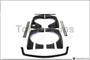 New FRP Fiber Glass kit Fit For 1984-1991 E30 Coupe GP PD Style Body Kit Front Lip Diffuser Over Fender Flares Spoiler