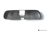 Full Carbon Fiber Rear View Roof Mirror Cover Fit For 08-12 Evolution EVO X EVO 10 RA Style Room Rear View Roof Mirror Cover