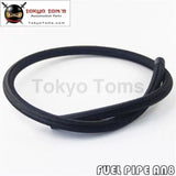 1 Meter 3 Foot An8 Nylon Stainless Steel Braided Fuel Oil Gas Line Hose -8An 1500Psi