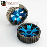 1 Pair Adjustable Cam Gears Pulley Kit Fits For Honda Civic Acura B16A B16B Dohc Blue