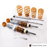 Street Coilovers for VW Polo 1.2/1.4/1.6/1.8/1.4TDI/1.9TDi 02-09 Suspension Kit Coil Shock Street Coilover Spring Damper Mount - Tokyo Tom's