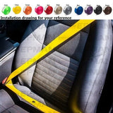 10 Meters Strengthen Seat Belt Webbing Fabric