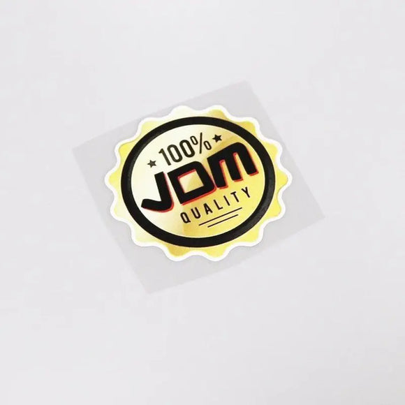 100% JDM QUALITY Gold Seal Sticker