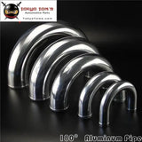 102mm 4" Inch Aluminum Intercooler Intake Pipe Piping Tube Hose 180 Degree L=300mm