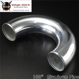 102mm 4" Inch Aluminum Intercooler Intake Pipe Piping Tube Hose 180 Degree L=300mm