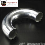 102mm 4" Inch Aluminum Intercooler Intake Pipe Piping Tube Hose 180 Degree L=300mm