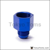 10pcs Blue Aluminum Fuel Fitting Adapter Straight Female > Male Flare Reducer -12AN-10AN  AN10W-AN12N