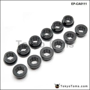 12Pcs Lower Control Arm Rear Camber Kit Replacement Bushings Honda Civic