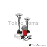 12V Twin Tone Air Horns Kit