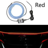 12v Led Car Hood Lights Car Daytime Running Light Strips