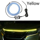 12v Led Car Hood Lights Car Daytime Running Light Strips