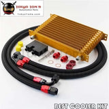 13 Row 262mm AN10 Trust Oil Cooler Kit Fits For BMW N54 Twin Turbo 135I E82 335I E90 E92 E93 Gold