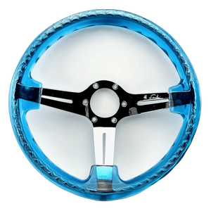 13" 330mm Blue Twister Steering Wheel