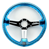 13" 330mm Blue Twister Steering Wheel