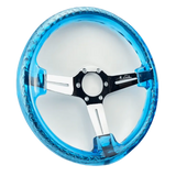 13" 330mm Blue Twister Steering Wheel