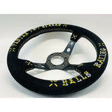 13" (320mm) VX Speed Racing Suede Steering Wheel