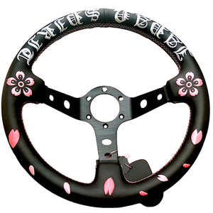 13" (330mm) Cherry Blossom Steering Wheel