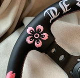 13" (330mm) Cherry Blossom Steering Wheel