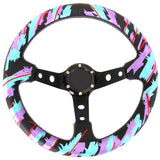 13" (330mm) HKS Style Leather Steering Wheel