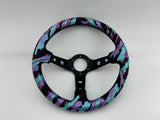 13" (330mm) HKS Style Leather Steering Wheel