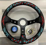 13" (330mm) Hells Racing Vertex Steering Wheel