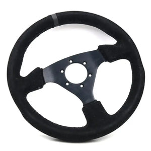 13" (330mm)  Racing Suede Steering Wheel