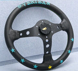 13" (330mm) VX 7 Blue Star Steering Wheel