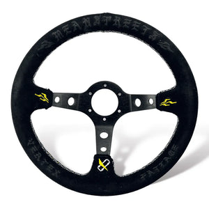 13" (330mm) VX "Mean Street" Style Black Steering Wheel