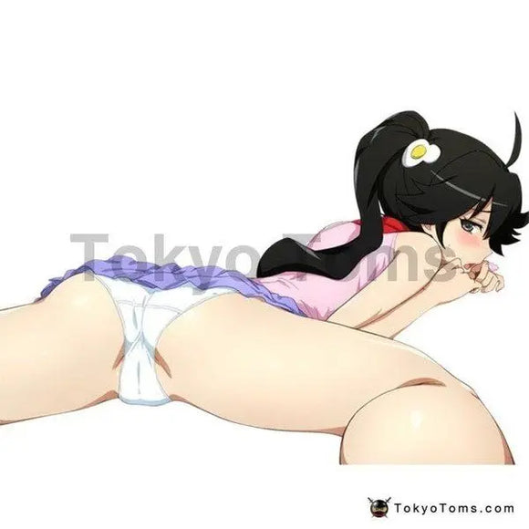 13cm x 7.2cm Car Sticker Gundam Build Fighters Anime Vinyl Wrap Sexy Girl Warrior Car Decal (Lcai-1127)