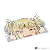 13cmx9.2cm My Hero Academia BIG HEAD Anime Car Stickers