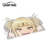 13cmx9.2cm My Hero Academia BIG HEAD Anime Car Stickers