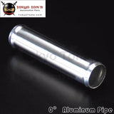 13mm 0.5" Inch Aluminum Turbo Intercooler Pipe Piping Tube Tubing Straight L=150