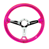 14" 350mm Neo Pink Twister Steering Wheel