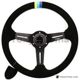 14" (340mm) Gredy Suede Style Steering Wheel