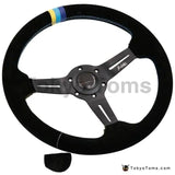 14" (340mm) Gredy Suede Style Steering Wheel