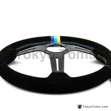 14" (340mm) Gredy Suede Style Steering Wheel