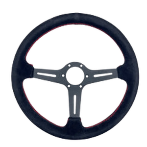 14" (350mm) Black Suede ND Style Steering Wheel