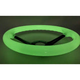 14" (350mm) Glow In The Dark ABS Steering Wheel + Free Upgrade To Glow In the Dark Horn Button