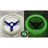 14" (350mm) Glow In The Dark ABS Steering Wheel + Free Upgrade To Glow In the Dark Horn Button